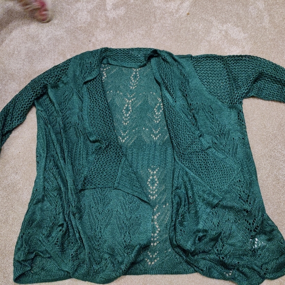 New in bag, 2 piece cardigan and tank set, 3x - Picture 1 of 7